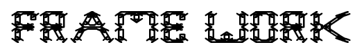 frame work font