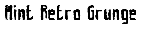 Hint Retro Grunge font