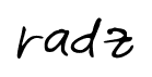 radz font