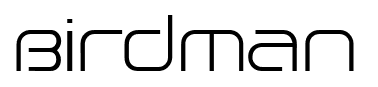 Birdman font