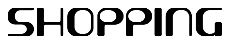 SHOPPING font