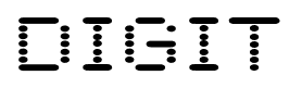 DIGIT font