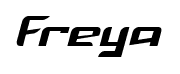 Freya font
