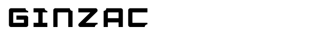 GINZACdemo font