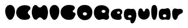 ICHIGORegular font