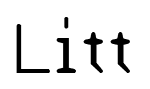 Litt font