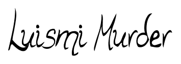 Luismi Murder font