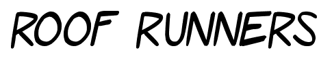 Roof Runners font