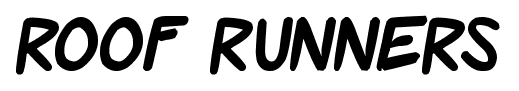 Roof Runners font