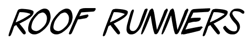 Roof Runners font