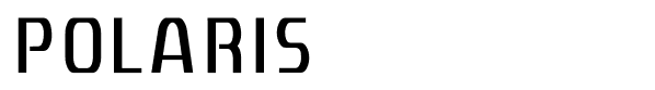 POLARISdemo font