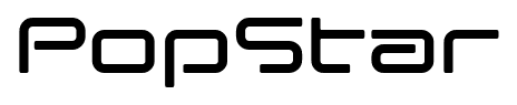 PopStar font