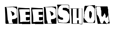 PEEPSHOW font
