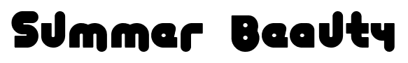 Summer Beauty font