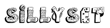 SillySet font