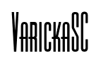 VarickaSC font