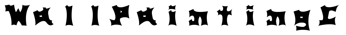 WallPaintingC font