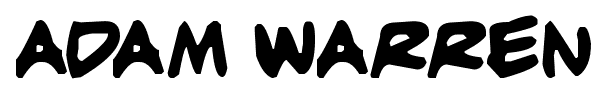 Adam Warren font