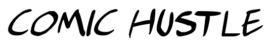 Comic Hustle font