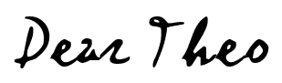 Dear Theo font