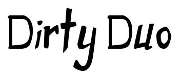 Dirty Duo font