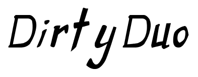 Dirty Duo font