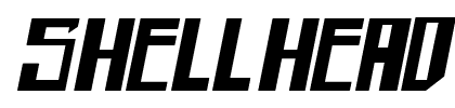 Shellhead font