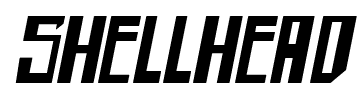 Shellhead font