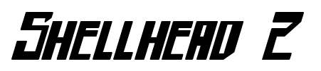 Shellhead 2 font