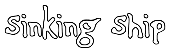 Sinking Ship font