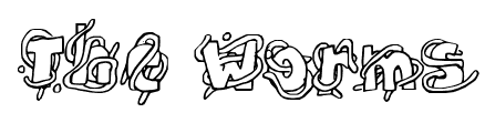 The Worms font
