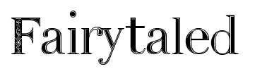 Fairytaled font