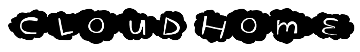 Cloud Home font
