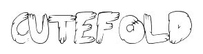 CuteFold font