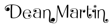 Dean Martin font