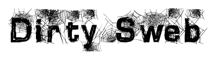 Dirty Sweb font