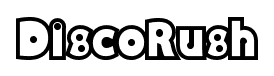 DiscoRush font