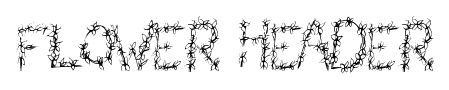 Flower Header font