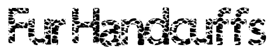 Fur Handcuffs font
