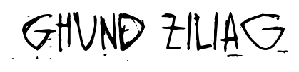 Ghund Ziliag font