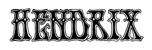 hendrix font