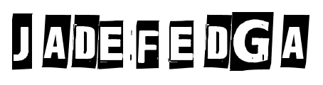Jadefedga font