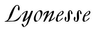 Lyonesse font