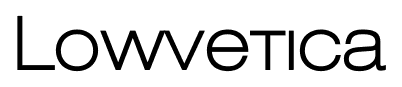 Lowvetica font