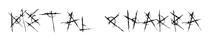 Metal Chakra font