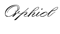 Orphiel font