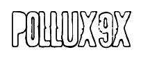Pollux 9x font