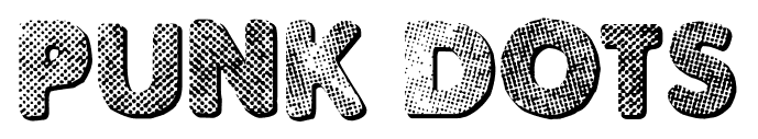 Punk Dots font