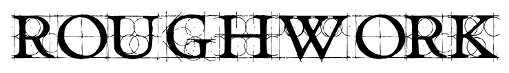 ROUGHWORK font