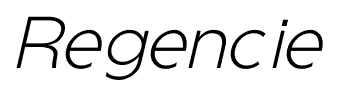 Regencie font